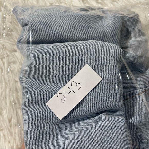 BDG Jeans Womens Size 30 Wide Leg Blue Pockets High Rise Light Wash - Picture 11 of 11